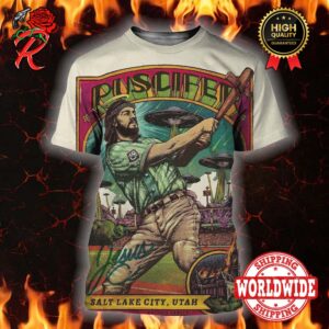 Puscifer Sessanta Tonight At The Maverik Center Poster Limited Edition In Salt Lake City On April 23 2024 Jesus Baseball 3D Shirt