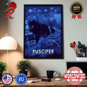 Puscifer Tonight In Sessanta Tour At Boch Centre Wang Theatre In Boston MA On April 2nd 2024 Official Wall Decor Poster Canvas