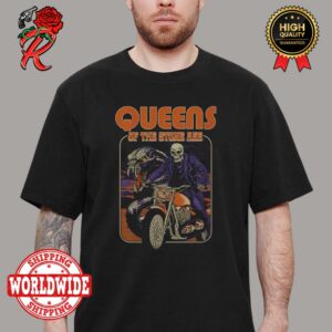 Queens Of The Stone Age Classics Skull Rider And Serpent Merch Unisex T-Shirt