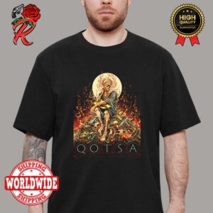 Queens Of The Stone Age The End Is Nero In Oshawa ON Poster At Tribute Communities Centre On April 8th Unisex T-Shirt