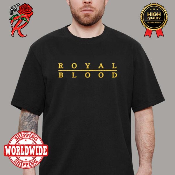 Royal Blood 10th Anniversary Original Logo Unisex T-Shirt