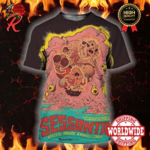 Sessanta Tonight At The Maverik Center Poster Limited Edition In Salt Lake City On April 23 2024 All Over Print Shirt