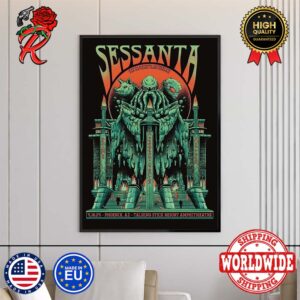 Sessanta Tour Tonight In Phoenix AZ Show Poster At Talking Stick Resort Amphitheatre On April 16 2024 Home Decor Poster Canvas