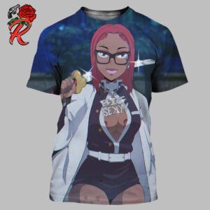 Sexxy Red Demon Slayer Anime Style All Over Print Shirt