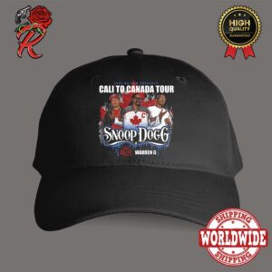 Snoop Dogg Cali To Canada Tour 2024 With Warren G And DJ Quik Classic Cap Hat Snapback