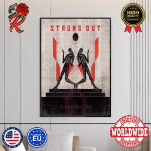 Strung Out New Album Dead Rebellion Art Cover Home Decor Poster Canvas