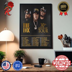 The Lox 30th Anniversary Tour 2024 Home Decor Poster Canvas