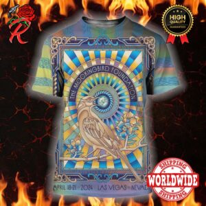 The Mockingbird Foundation Limited Edition Poster For Las Vegas Nevada On April 18 21 All Over Print Shirt