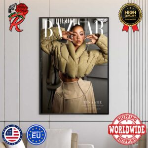 Tinashe Stunning For Harpers Bazaar Cover Wall Decor Poster Canvas