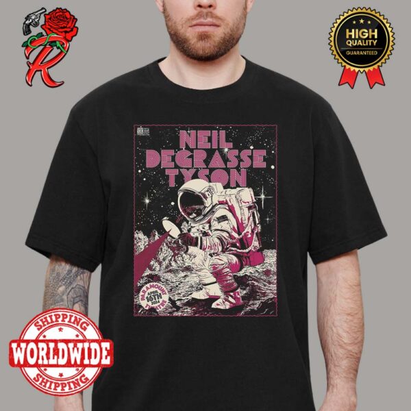 Tonight Poster Event For Neil Degrasse Tyson In Seattle At The Paramount Theatre On April 16th 2024 Vintage T-Shirt