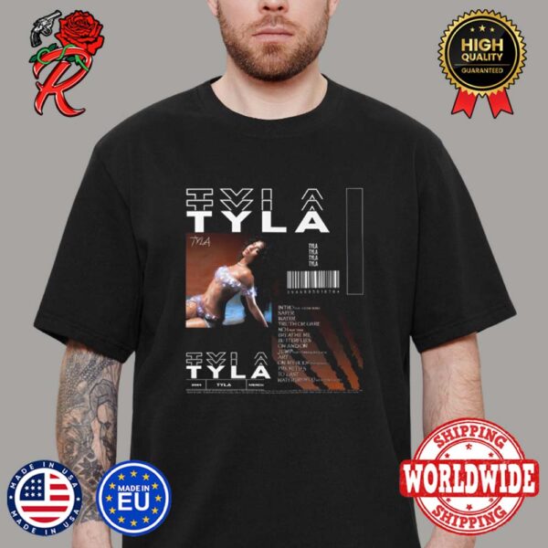 Tyla 2024 Tyla Album Merch Essentials T-Shirt