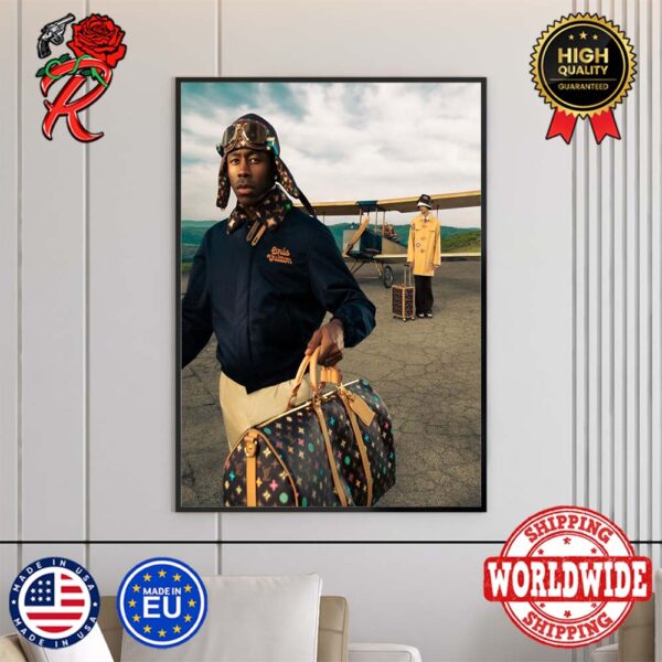 Tyler The Creator For Louis Vuitton Spring 2024 Men’s Capsule Collection Home Decor Poster Canvas