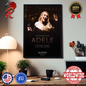 Weekends With Adele The Final Shows At The Colosseum Las Vegas Official Poster Canvas