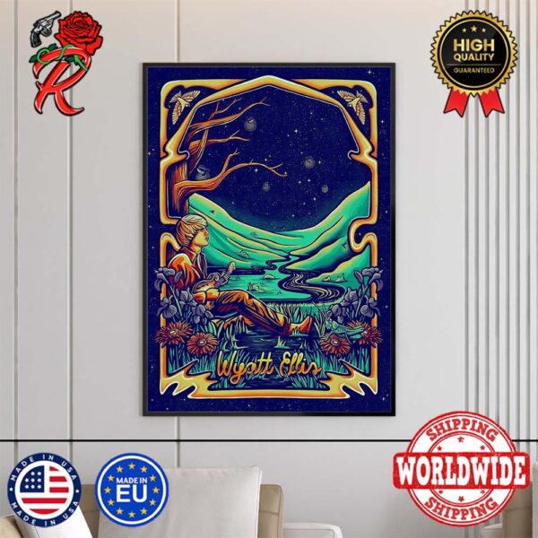 Wyatt Ellis New Album Happy Valley Home Decor Poster Canvas