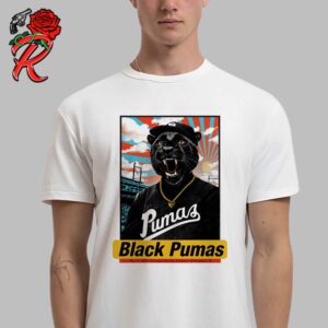 Black Pumas Merch Poster For Avondale Brewing Company Show In Birmingham AL On May 11 2024 Unisex T-Shirt