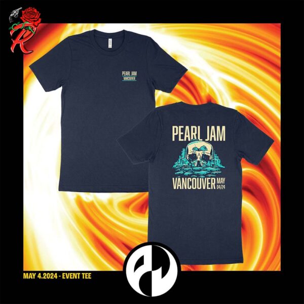 Day 1 Of The Pearl Jam Dark Matter Tour Deep Sea Driver Merch In Vancouver British Columbia At Rogers Arena On May 4 2024 Unisex T-Shirt