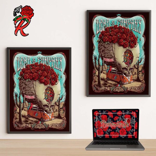 Dead And Company 2024 Dead Forever At Sphere Weekend 1 Las Vegas On May 16 Home Decor Poster Canvas