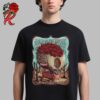Dead And Company 2024 Happy Sphere Day Las Vegas Residency Poster Uncle Sam Strolling Into Town Art By AJ Masthay Unisex T-Shirt