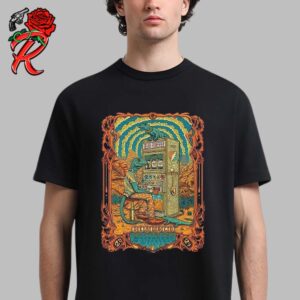 Dead And Company At Sphere In Las Vegas Nevada The Lizard Residency Poster Dead Forever 2024 Classic T-Shirt