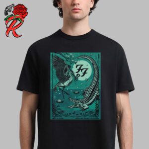 Foo Fighters Nola Poster May 3rd 2024 Unisex T-Shirt