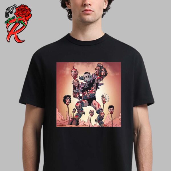 Gwar Sacrifice On Stage 2024 Tour Poster Age Of Entitlement Tour Unisex T-Shirt