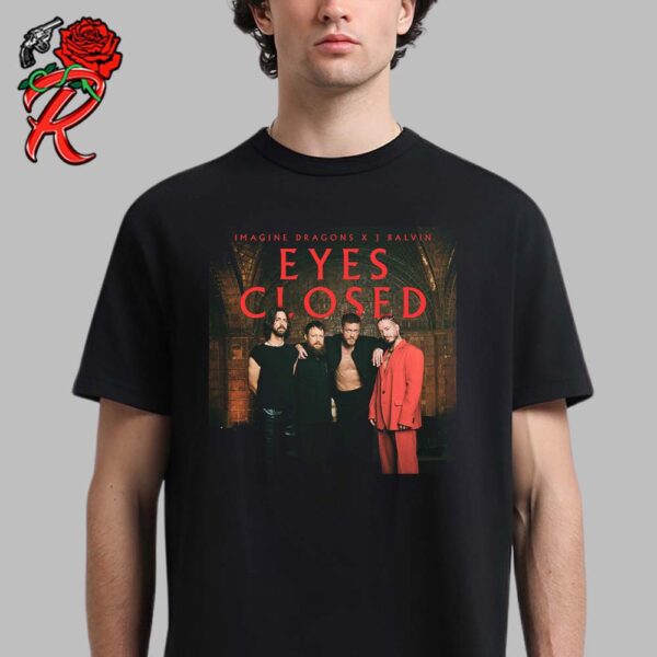 Imagine Dragons x J Balvin Eyes Closed Song Cover Photo T-Shirt