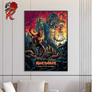 Iron Maiden The Number Of The Beast Over Hammersmith 24 Mumford Home Decor Poster Canvas