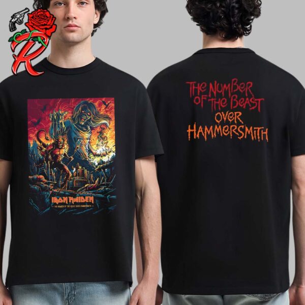 Iron Maiden The Number Of The Beast Over Hammersmith 24 Mumford Poster Unisex T-Shirt