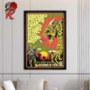 King Gizzard And The Lizard Wizard Limited Edition Poster In Hamburg DE At Stadtpark Open Air Live On 22 May 2024 Home Decor Poster Canvas