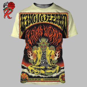 King Gizzard Creator Of The Cosmos Concert Poster For The Show In Berlin DE At Columbiahalle 2024 All Over Print Shirt