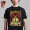 Red Hot Chili Peppers Concert Poster For The Show In Japan At Tokyo Dome On May 20th 2024 Fujin Raijin The Thunder God Unisex T-Shirt