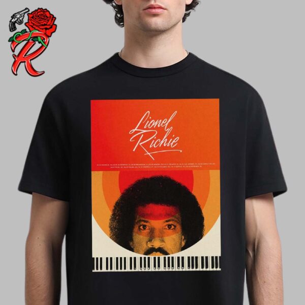 Lionel Richie Concert Poster For The Legendary US Tour 2024 Unisex T-Shirt