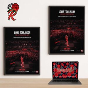 Louis Tomlinson For Every Question Why A NightTo Celebrate What We Have Created Together On June 1 2024 Live And Direct From Mexico City Decor Poster Canvas