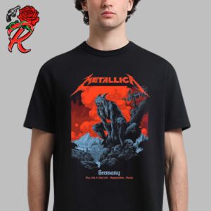 Metallica Germany Merch For The Munich Pop Up M72 World Tour 2024 At Olympiastadion In Munich On May 24 And 26 2024 T-Shirt