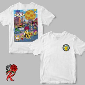 New Springfield Boogie Dead 4ever Summer 2024 Wiggin’ Out At The Sphere Inspired By The Simpsons Bart On The Road Two Sides Unisex T-Shirt