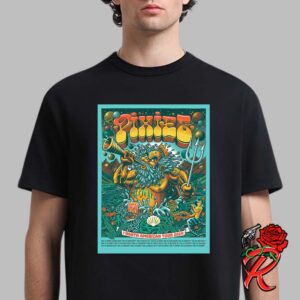 Official Poster For Pixies North American Tour 2024 The Neptune King Of The Sea Schedule Tour List Unisex T-Shirt