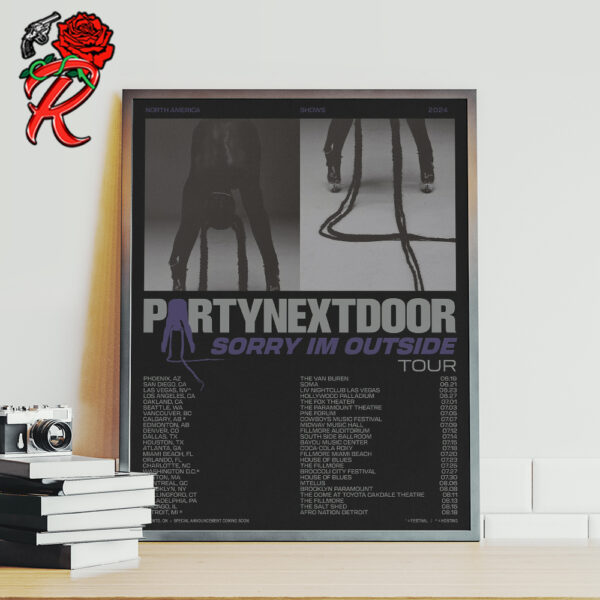 Partynextdoor Sorry I’m Outside North America Tour Starting This Summer Tour Dates Home Decor Poster Canvas