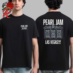 Pearl Jam Dark Matter World Tour 2024 Tonight’s Event Merch For The Show At MGM Grand Garden Arena In Las Vegas Nevada On May 16th 2024 T-Shirt