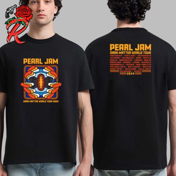 Pearl Jam Dark Matter World Tour 2024 Vector Matter Tee