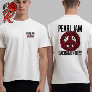 Pearl Jam Dark Matter World Tour 2024 With Deep Sea Diver Event Tee For Sacramento California At Golden 1 Center On May 13 2024 T-Shirt