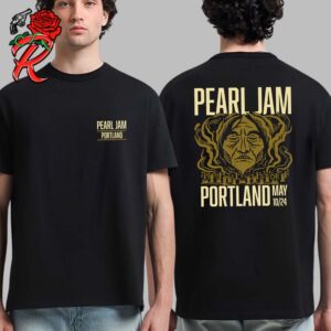 Pearl Jam Dark Matter World Tour Merch For Portland Oregon At Moda Center On May 10th 2024 Two Sides Unisex T-Shirt