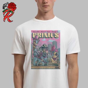 Primus Sessanta Tonight Poster For Chicago IL At Wintrust Arena On May 1st 2024 Classic T-Shirt