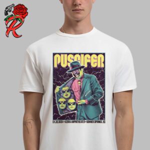 Puscifer Sessanta Tonight Chimera Poster For Show At Azura Amphitheater In Bonner Springs KS On April 30 2024 Classic T-Shirt