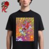Red Hot Chili Peppers Concert Poster For The Show In Japan At Tokyo Dome On May 18th 2024 Fujin Raijin The Wind God Unisex T-Shirt