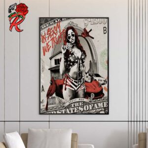 Sexyy Red In Sexyy We Trust EP Coming May 24th US Dollar Cover Art Home Decor Poster Canvas