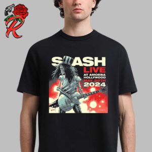 Slash Poster For An Upcoming Show Live At Amoeba Hollywood On May 29th 2024 Unisex T-Shirt
