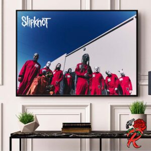 Slipknot Band Photo 2024 Home Decor Poster Canvas