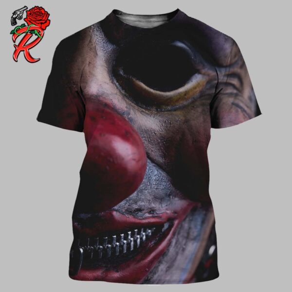 Slipknot Clown For Custom Percussion New Mask Introducing Members 2024 All Over Print Shirt