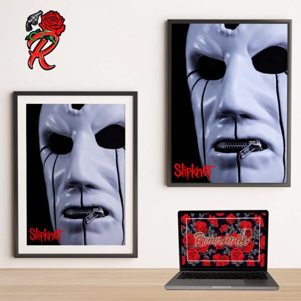 Slipknot Eloy Casagrande For Drums New Mask Introducing Members 2024 Home Decor Poster Canvas