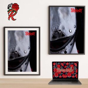 Slipknot Michael Pfaff For Custom Percussion New Mask Introducing Members 2024 Home Decor Poster Canvas